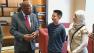 Civil rights activist John Lewis speaks to students