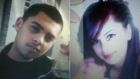 Kidnapping suspect Marcos Hernandez and victim Angelica Lopez