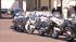 CHP motorcycles outside the funeral