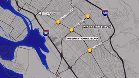 Map of Oakland
