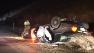 CHP car flips in Livermore