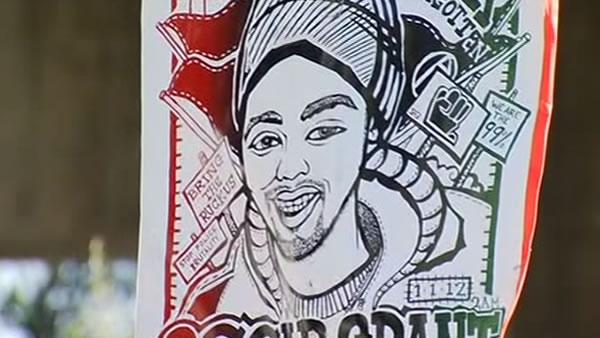 Oscar Grant supporters gather to remember shooting