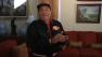 Former Hercules mayor, Ed Manuel shows off his 49ers jacket while singing a song he wrote that is dedicated to the Super Bowl team.