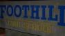 Foothill High School sign