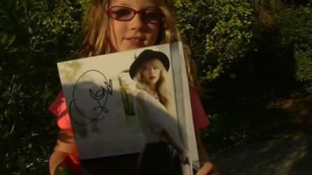 A San Rafael girl struck by an arrow outside the Lawrence Hall of Science last week received a surprise care package from her favorite pop star.