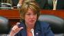 Cancer survivor and former Rep. Ellen Tauscher speaking at a meeting