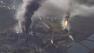 Aerial view of the Chevron Refinery fire in Richmond on August 6, 2012.