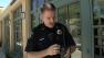 Police officer uses new regional radio communication system