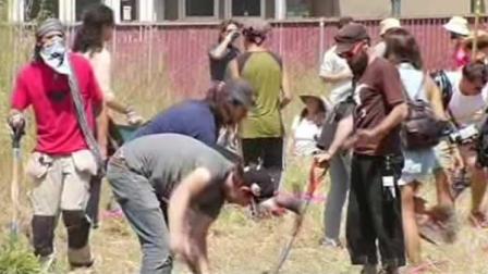 Occupy the Farm activists