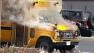 A Mount Diablo Unified School District bus carrying students 
caught fire Friday afternoon in Concord.