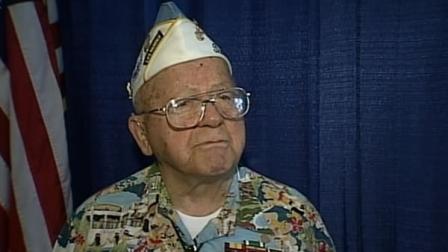 93-year-old Navy vet Mickey Gantich