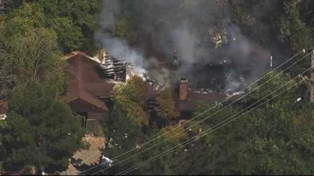 Walnut Creek house fire.