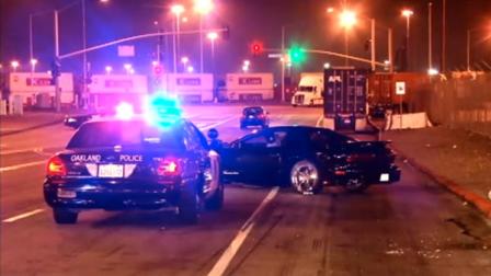 Oakland police breakup sideshow