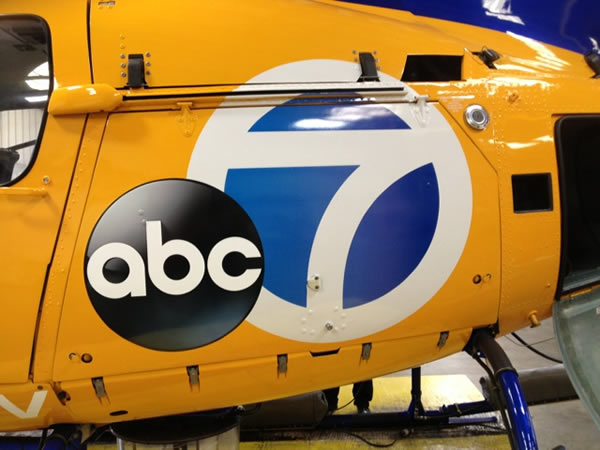 Sky7 HD helicopter gets a new look!