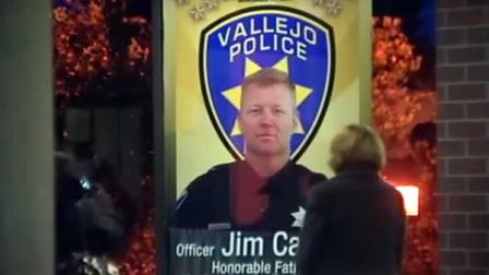 Memorial for fallen officer Jim Capoot of Vallejo