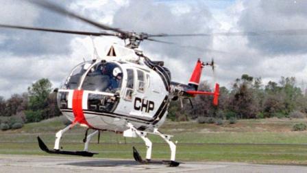 A file photo of a California Highway Patrol helicopter.