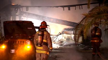 San Rafael fire