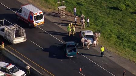 Multi-car crash on Highway 29 near the Napa County Airport
