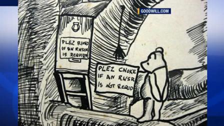 original work by Winnie-the-Pooh illustrator Ernest H. Shepherd