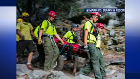 Marin County Search and Rescue Team rescues 19-year-old male hiker
