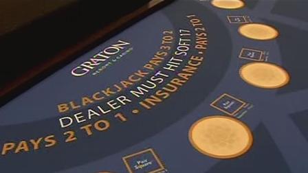 Graton Casino table