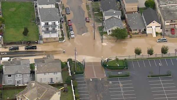 South San Francisco water main break