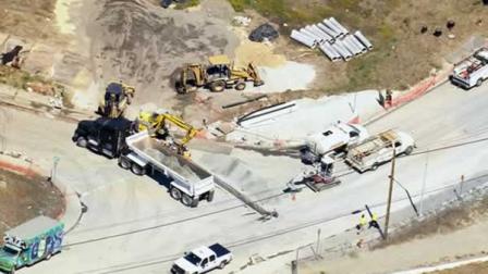 A natural gas pipeline has ruptured at the same place where a large main exploded in San Bruno back in September 2010.