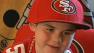 Jacob Murphy decorated his hospital room to show his love for the San Francisco 49ers.