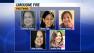 ABC7 News has confirmed the identities of all five victims -- the bride, Neriza Fojas, Michelle Estrera, who along with Fojas was from Fresno, Anna Alcantara of San Lorenzo, Jennifer Balon of Dublin, and Felomina Geronga of Alameda.
