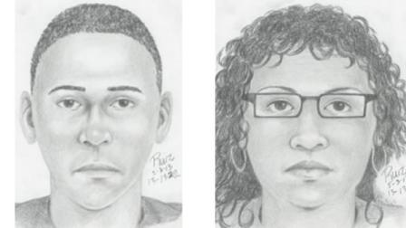 Pacifica police have released sketches of a man suspected in an assault and a woman who was in the suspects car at the time of the assault.