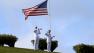 Flags at Memorial Day event in San Bruno