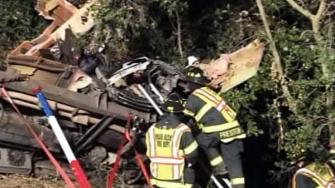 Driver in fatal party bus crash charged with DUI