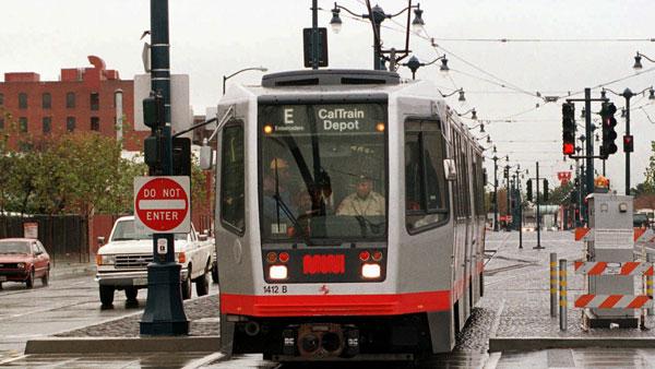 San Francisco Muni train