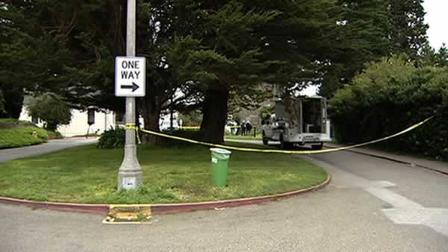 Two people were shot near a youth hostel in San Franciscos Fort Mason Wednesday.