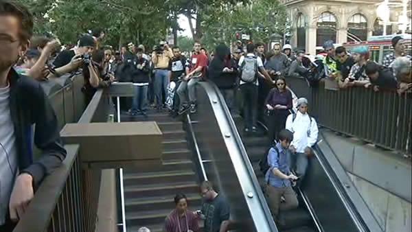 bart protest