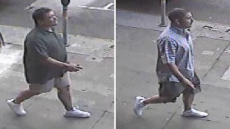 Two suspected jewelry thiefs.