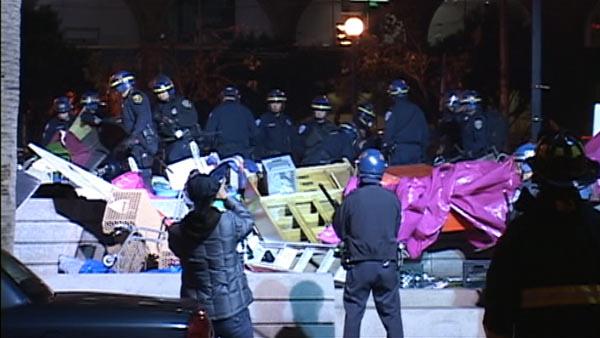Occupy SF raid