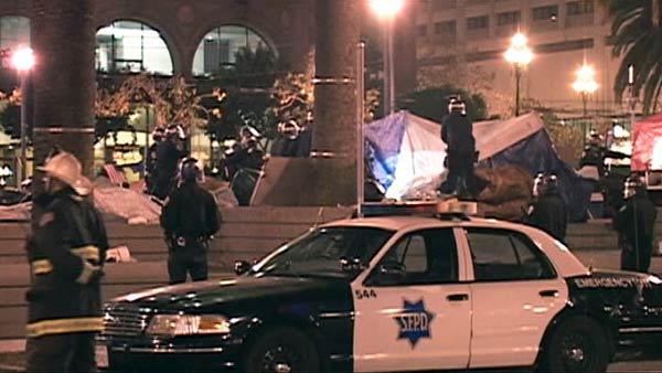 Occupy SF raid