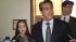 Mirkarimi charged with domestic violence :: San Francsico Sheriff Ross Mirkarimi and his wife Eliana Lopez just after the district attorney annouced Mirkarimi would be charged with three misdemeanors.