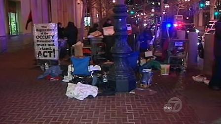 Occupy San Francisco camp