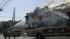 San Francisco firefighters battle a four-alarm...