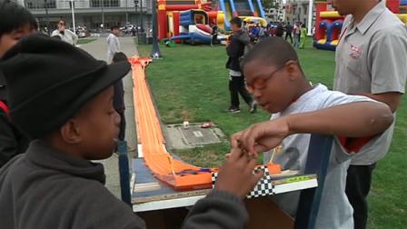 San Francisco officials hosted kids at City Hall to highlight programs offered to kids during the summer