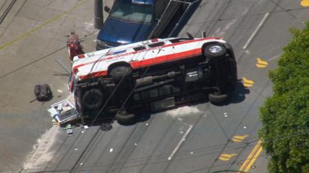 Ambulance accident in San Francisco