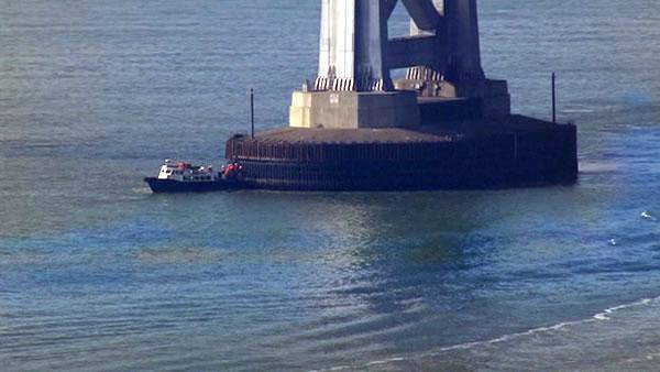oil tanker bay bridge