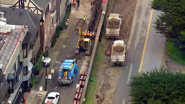 gas leak SF