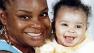 SF burn victim Starr Lamare and her baby