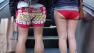 BART riders not wearing pants