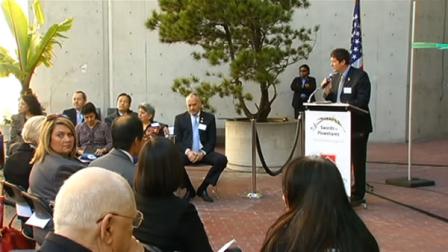 Ribbon Cutting Ceremony for Veterans Commons in San Francisco