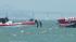 Americas Cup racing boat capsized on the Bay