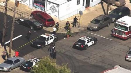 A man and woman were shot in San Franciscos Bayview District Wednesday
afternoon.